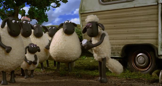 Ovečka Shaun ve filmu 2015 avi