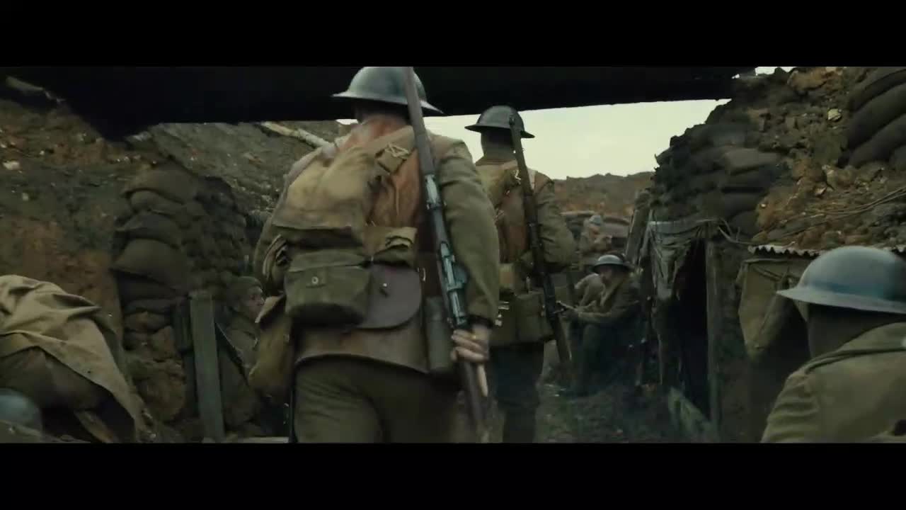 1917 (George MacKay Dean Charles Chapman Colin Firth 2019 Drama Válečný Bdrip 1080p ) Cz dabing+Forced avi