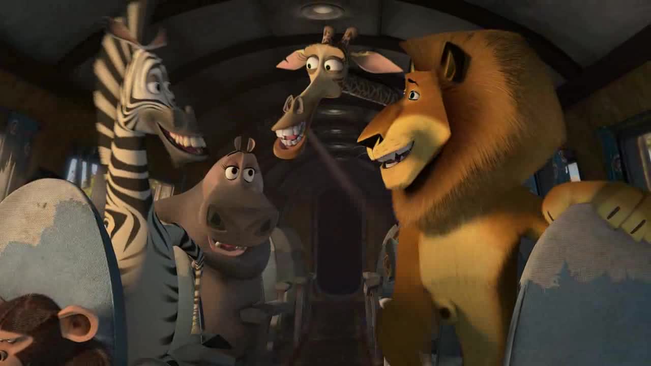 Madagaskar II Útěk do Afriky ( 2008 Animovaný Dobrodružný Komedie Rodinný) en+Cz+Sk dabing avi